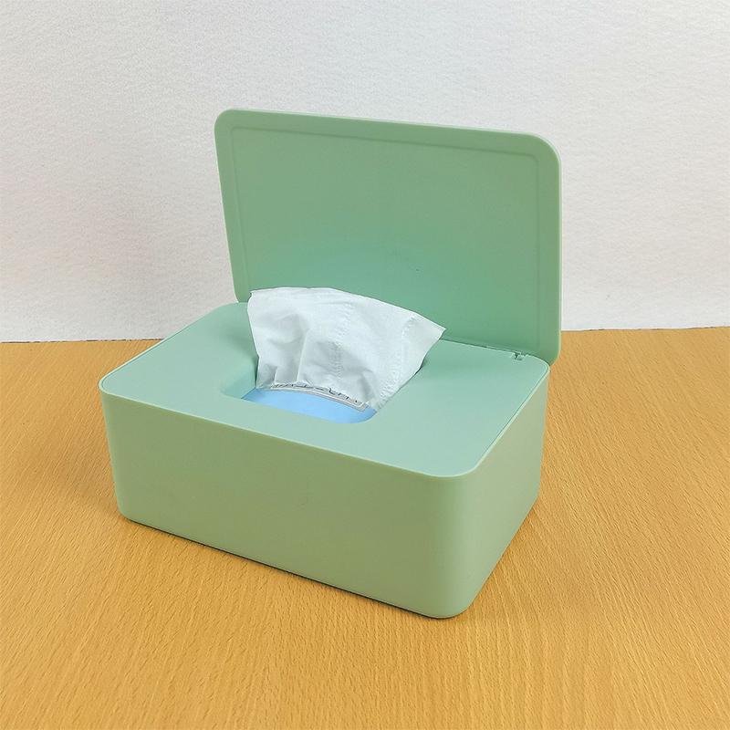 Plastic Tissue Box Wet Tissue Holder Wipes Paper Tissue Paper Storage Box Paper Towel Dispenser Home Napkin Organizer