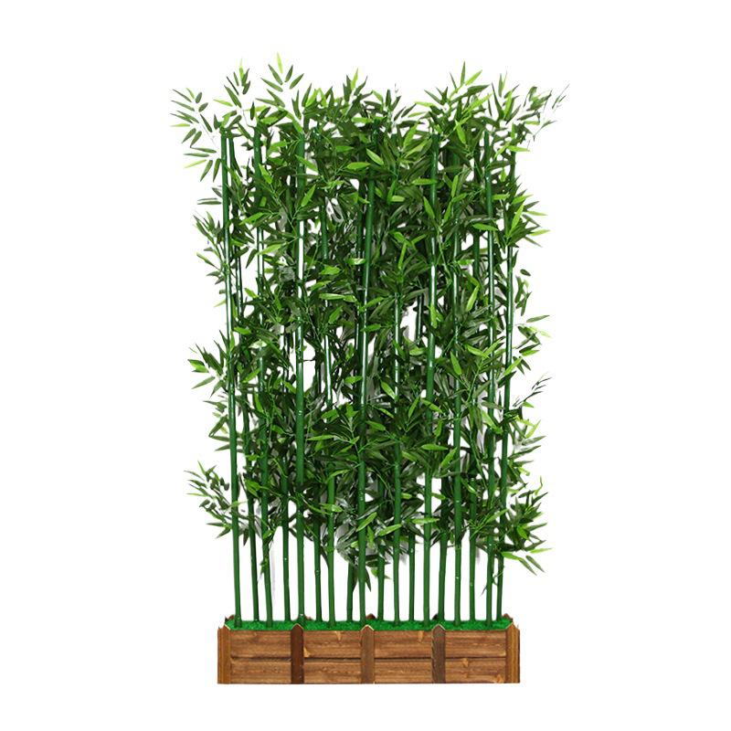 Indoor Faux Bamboo Partition Screen for Decoration