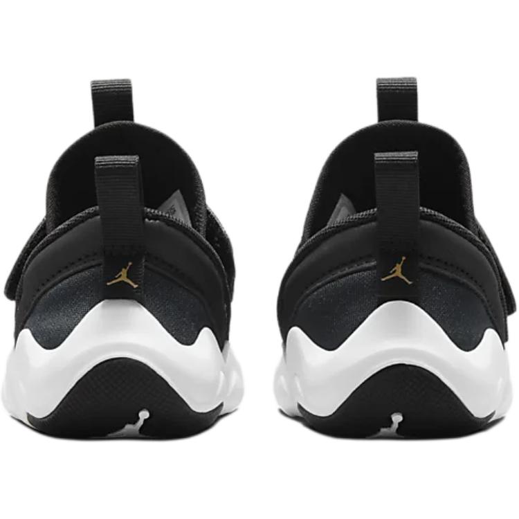 Air Jordan 23/7 TD Black Metallic Gold Baby Sneakers White DQ9294-017