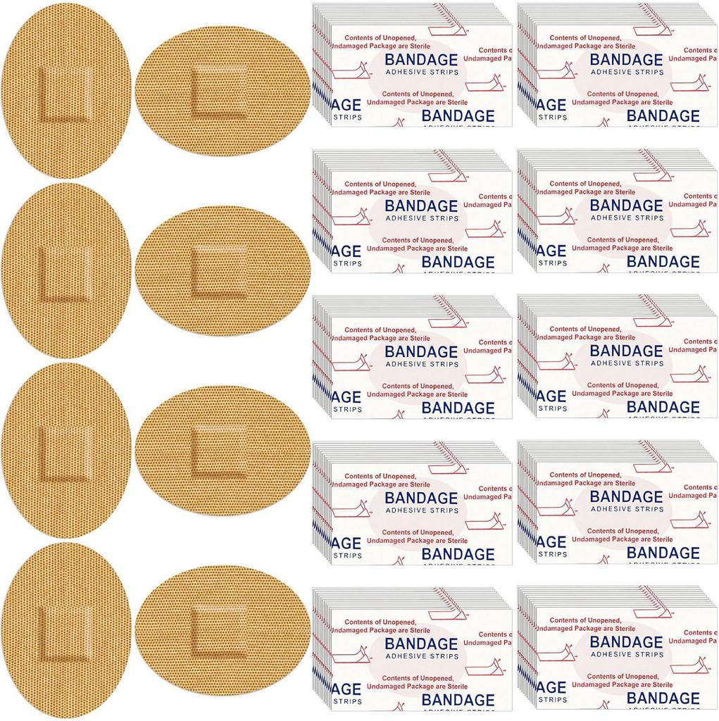 Customized Breathable Elastic Fabric Band-Aids, Butterfly-Shaped, Various Sizes for Fingertip Joints