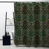 Tenda da Doccia William Morris, Set Tende da Doccia Verdi per Bagno Tessuto Pesante Tenda da Bagno Decorativa Tenda Lavabile