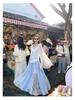 Zeng Xiaoxian Women's Irregular Blue Plaid Lace A-line Long Skirt: Summer 2025 Beachwear.