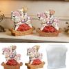 Versatile Bear Rocking Horse Silicone Mold For Baking Candy Making And Creative Crafts Microwave Safe Dessert Mold