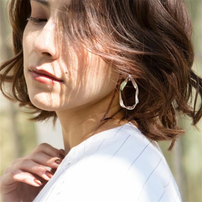 Kshmir 2020 Earrings Minimalism, Irregularity, Fashion Jewelry, Earrings Jewelry Wholesale Popular Metal Women Geometric A1290