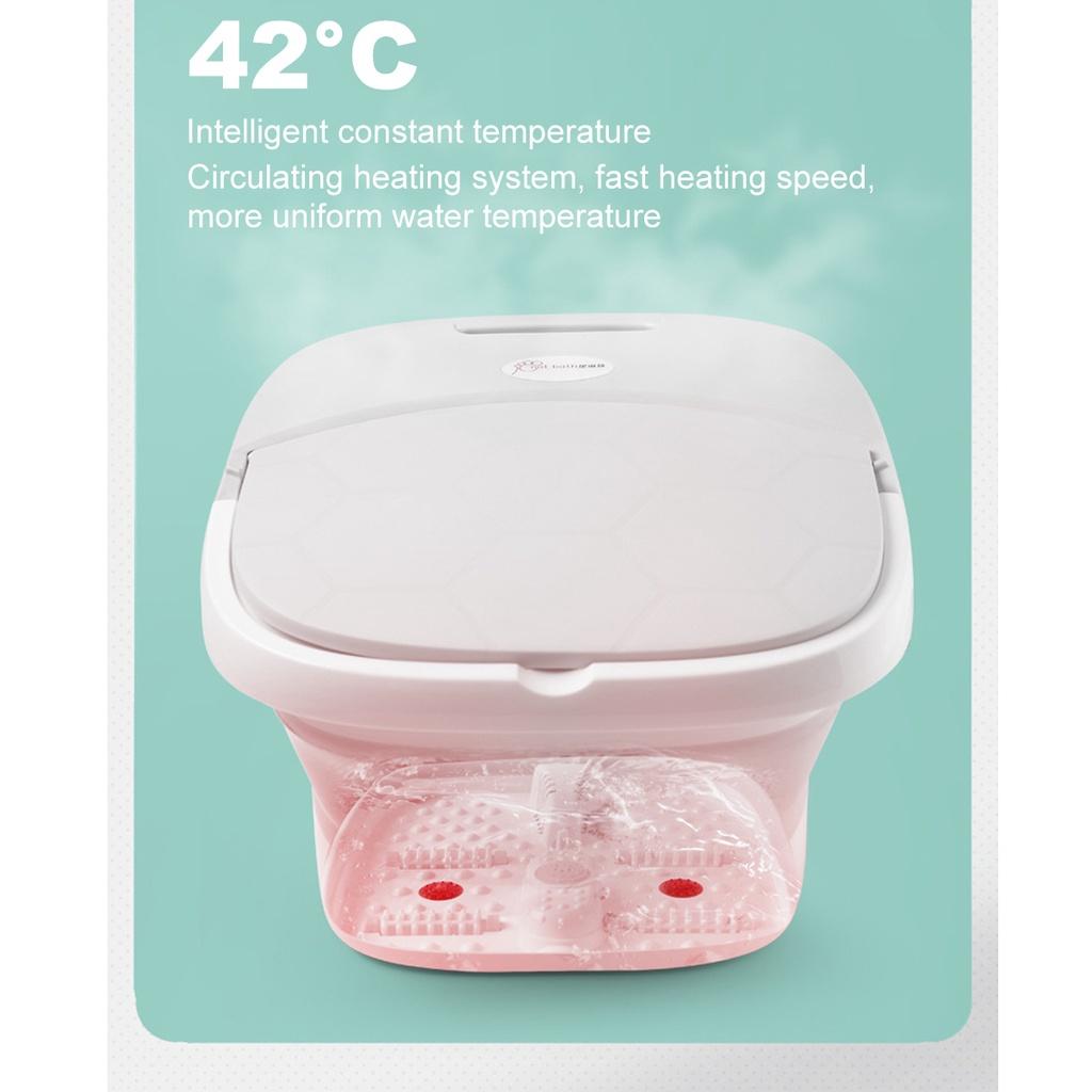 Electric Massage Constant Temperature Spa Surf Foot MASSAG Household Foldable Foot Massager Automatic Heating Foot Bath Bucket