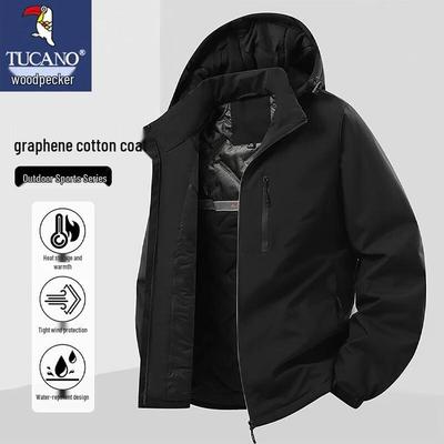 Men's Hooded Cotton Padded Jacket