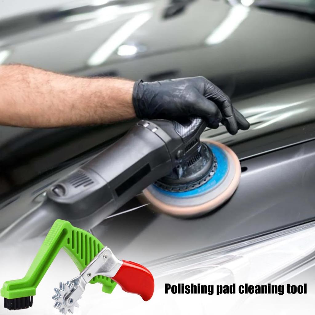 Polishing Pad Conditioning Brush - Polishing Pad , Buffing Pad Cleaning Brush | Wool