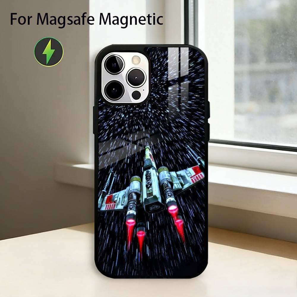 Movie Back To The F-Future Phone Case For iPhone17,16,15,14,13,12,11 Plus,Pro Magnetic with Magsafe Wireless Charging