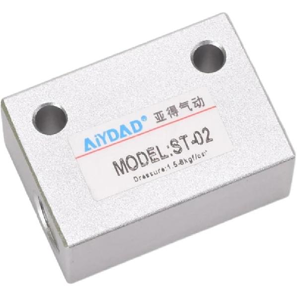 

Pneumatic Shuttle Valve ST-01 02 03 04 Pneumatic Logic Valve 1/8 1/4 3/8 1/2 (Color : ST-04) St-02