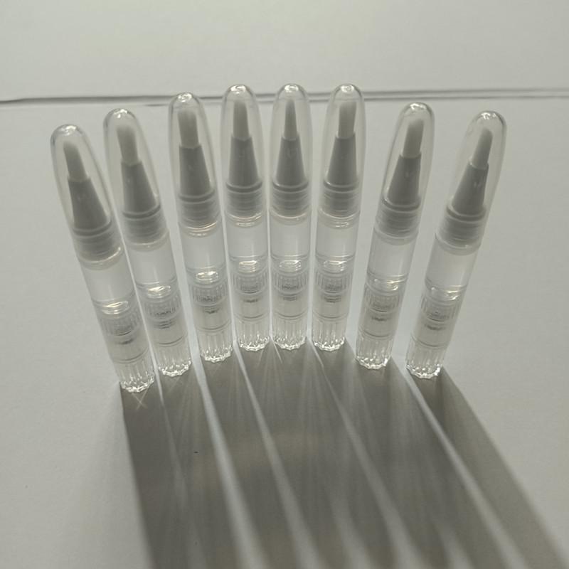 1.5ML Transparent Silicone Rotating Pen for Hairdressing, Pet Scissors, and Electric Clipper Oil