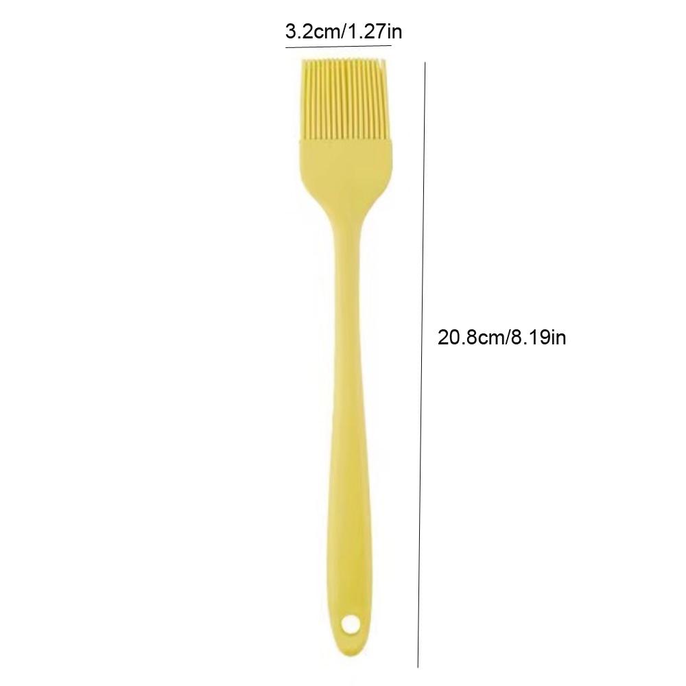 Silicone Basting Brush High Temperature Resistant Pastry Brush Barbecue Brush Cooking Baking Appliance Upgrade
