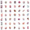10/50pcs Cute Koi Fish Stickers Goldfish Graffiti Stickers for DIY Luggage Laptop Skateboard Motorcycle Bicycle Sticker