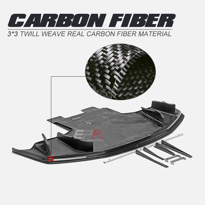 Nissan GTR R34 Carbon Fiber EPAS Front Lip Spoiler Aerodynamic Kit