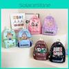 Cute Colorful Nylon Backpack For Kids With Air Cushion Straps Ideal For School Use