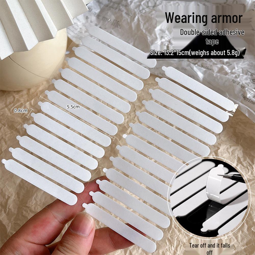 

Хрустальная карточка для демонстрации ногтей с двухсторонним клеем без следов для тренировочных ногтей