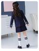 Korean Style Girls' Black Suit - 2024 Spring/Autumn Fashion for Kids