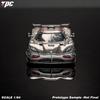 In stock 1: 1:64 RS carbon fiber supercar alloy car model - holiday gift - high-end collection - for boys as a gift