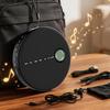 Bärbar Bluetooth CD-spelare med anti-skip, stereohögtalare & hörlurar