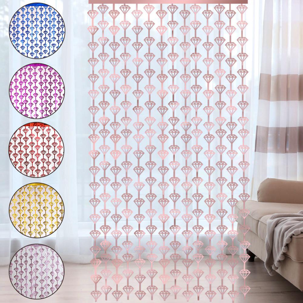 Eyecatching Meter 1x2 Party Decoration Curtain In Multiple Colors Ideal Celebrations For