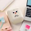 1Pcs Data Cable Organizer Cute Small Storage Box for Lipstick Earphones Sealed Student Desktop Organizer Case
