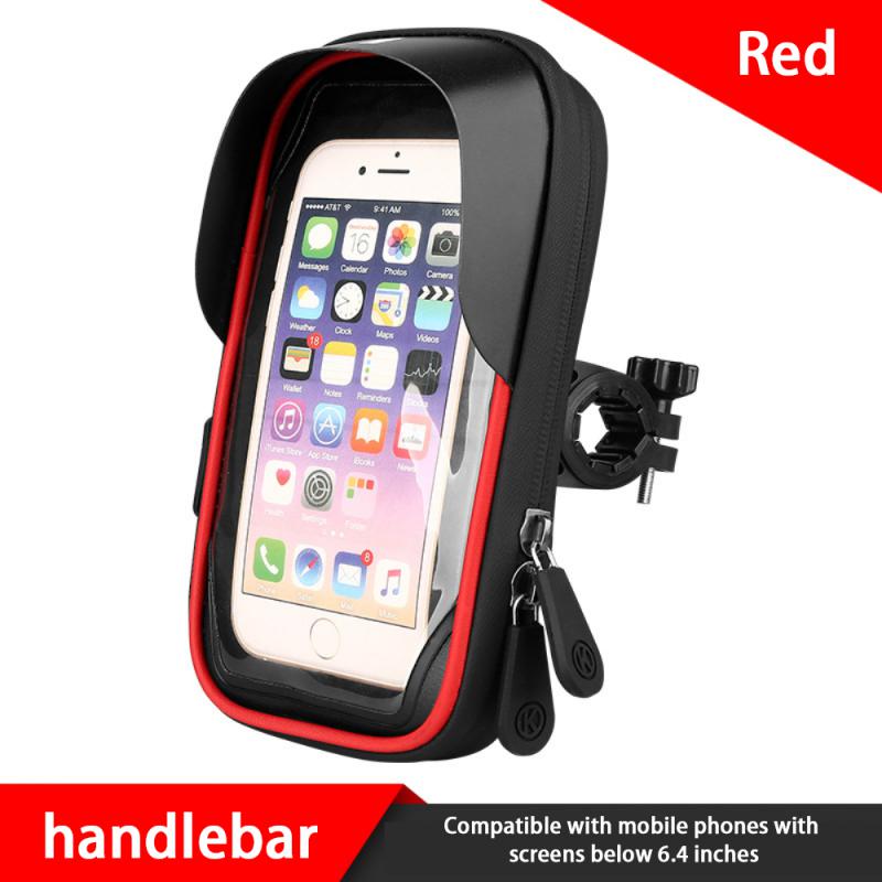 Mobile Phone Holder Card Bag Water Resistance 360 Rotation Convenient Phone  Stand Glue Pressing Waterproof Zipper Phone Stand