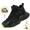 Steel Toe Kevlar-Midsole Safety Shoes Men Anti-Puncture Anti-Smash Non Slip Industrial Work Boots Protection Tactical Boots