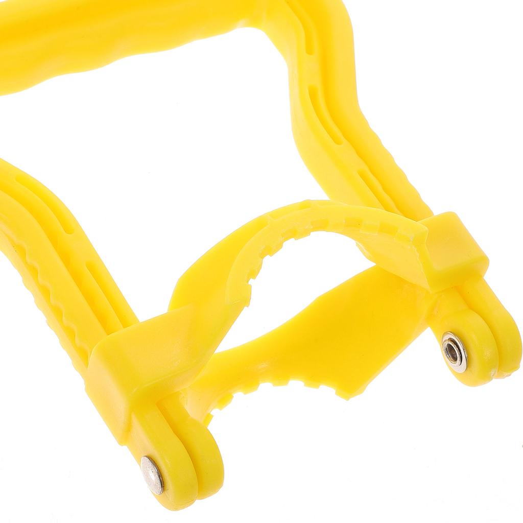 4 Stück Premium Ergonomische Wasserhebergriffe für Gallonenflaschen Eimer Träger Hebewerkzeug Komfortgriff Strapazierfähig Flaschentransport