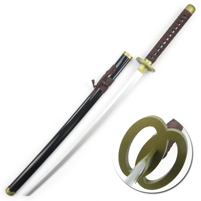 

40inch Himura Kenshin Katana Wood Sword Anime Rurouni Kenshin Cosplay Ninja Knife Real Size Japanese Katana Samurai Sabre Gift 101cm-40inch