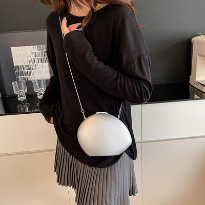 Hochwertige Acryltasche, neue modische Nischen-Schultertasche, vielseitige Messenger-Damen-Tasche, kleine runde Tasche