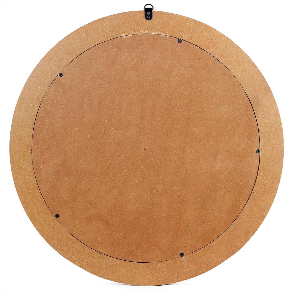 Nagina International Pocket Money Plus Rope-Edged Mirror 60cm. JR-YQDO-2CZQ