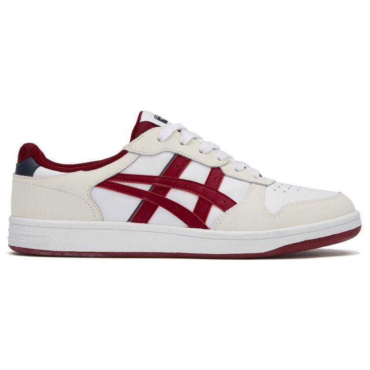 ONITSUKA TIGER Buzzer Trainer Casual Lightweight Breathable Low-Top Skate Shoes Unisex Sneaker White Red 1183B896-103