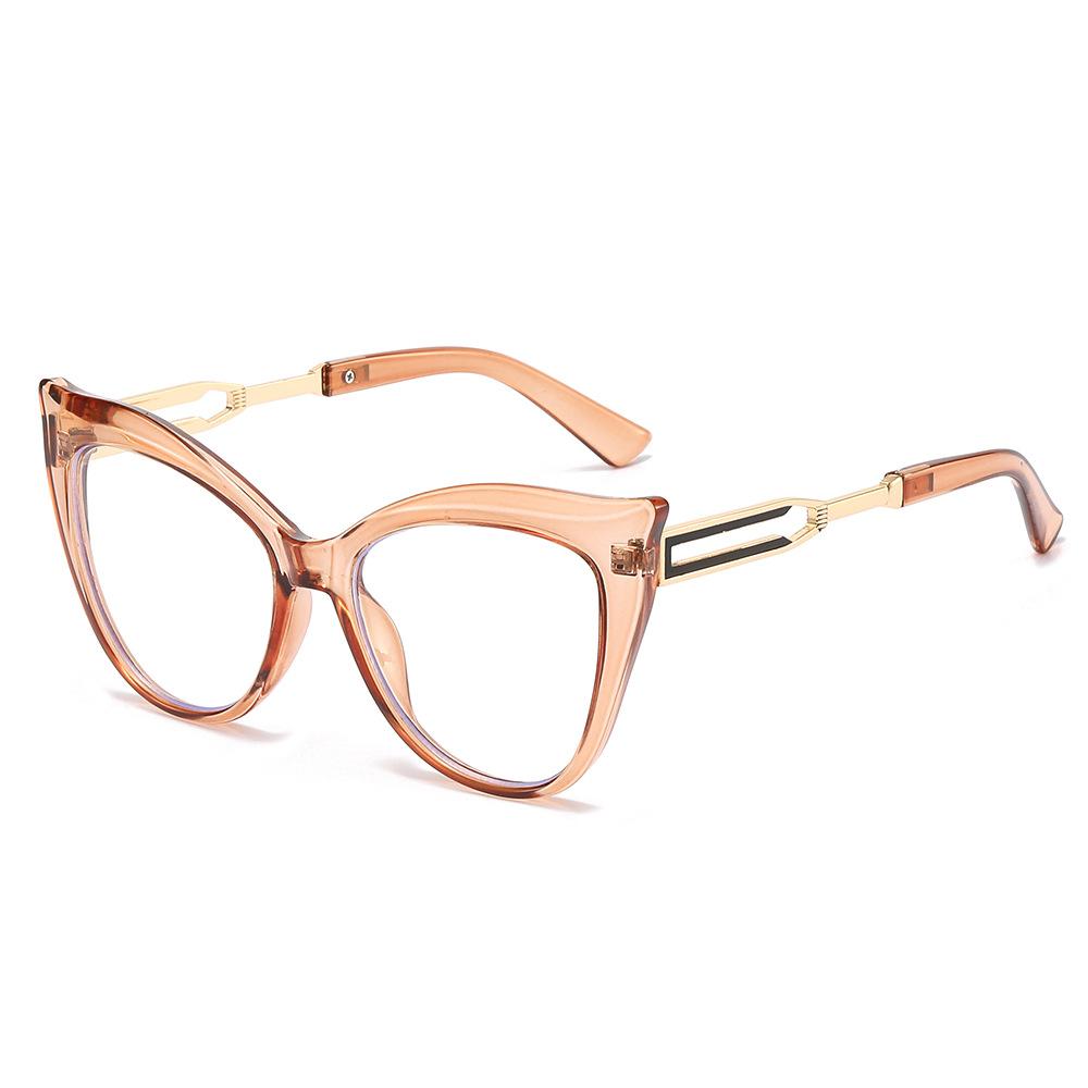 New Vintage Female Cat Eye Sunglasses For Women Men Fashion Oversized Framle Sun Glasses Gradient Shades UV400 Eyewear