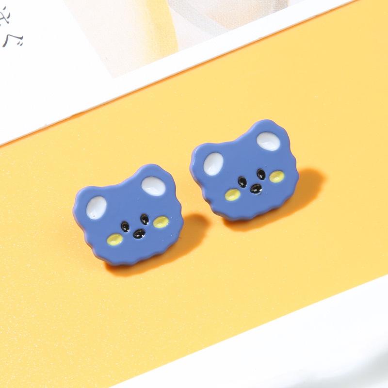 

Children S Cartoon Buttons Versatile Baby Clothes Decoration Cute Button Sweater Cardigan Bear Metal Button Accessories 2 #blue * 24L = 15.0 MM