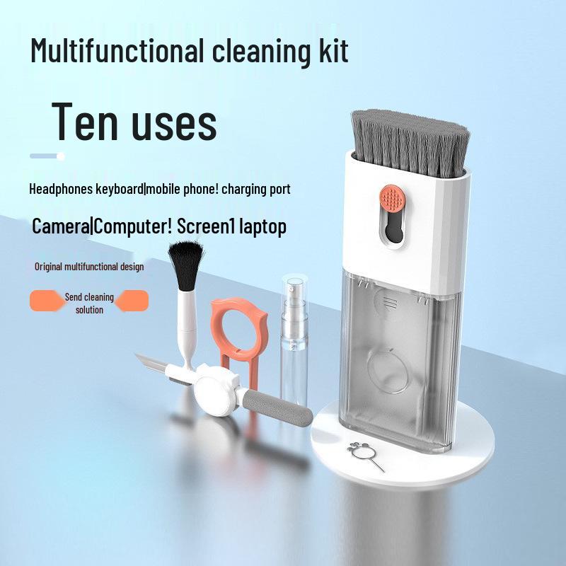 Multifunktionaler Reinigungsstift für Tastatur & Kopfhörer: Tiefenreinigung für Bildschirme & Geräte