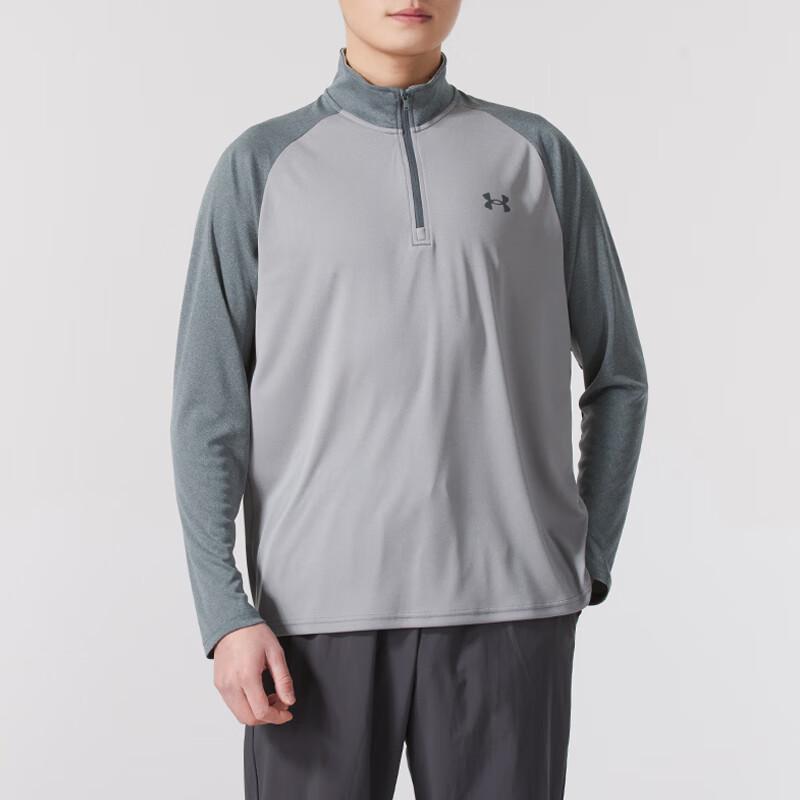 Under Armour Men s Velocity 1/2-Zip Long Sleeve T-Shirt 2XL