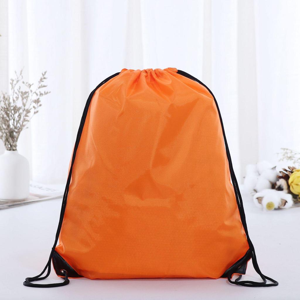 Custom Double Shoulder Polyester Drawstring Backpack for Events or Marathon