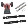 1 Satz 1/12 RC Auto Aufrüstteile Zubehör Für Mn78 Mn82 Lc79 Metall Antriebswelle CVD Antriebswelle Mit 3Mm Auf 4Mm Wellenhülse