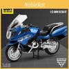 Bmw Motorcycle Diecast Model With Inertia Control For Kids And Collectors