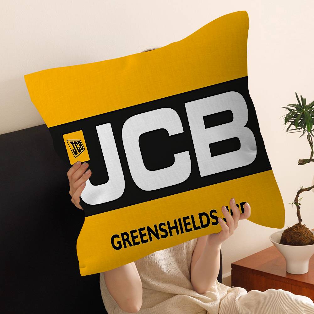 J-Jcbs Logo Kissenbezug Design Kissenhülle Dekor Feiertagsdekorati