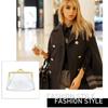 Mini Money Bags Bus Card Iron Mouth Clip Credit Id Card Small  Holder Transparent Coin Purse Change Purse