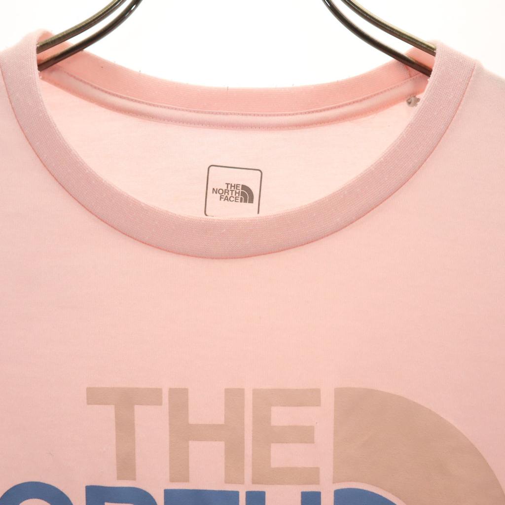 The North Face Short Sleeve T-shirt M Pink Outdoor NTW31931 Women Used