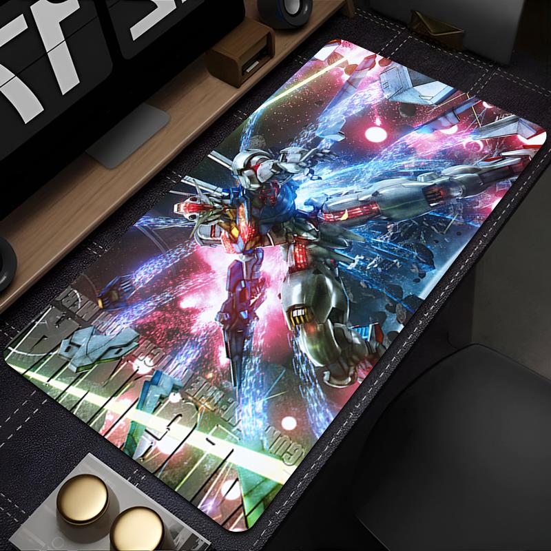 Mousepad Mechanical Warrior Gundam Aerial Non Slip Extended Pad Desk Mouse Mat Gaming Mouse Pad Xxl Keyboard Pad Rubber Desk Mat