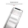 Stainless Steel Manual Vegetable Cutter & Grater - Multifunctional Slicer and Shredder