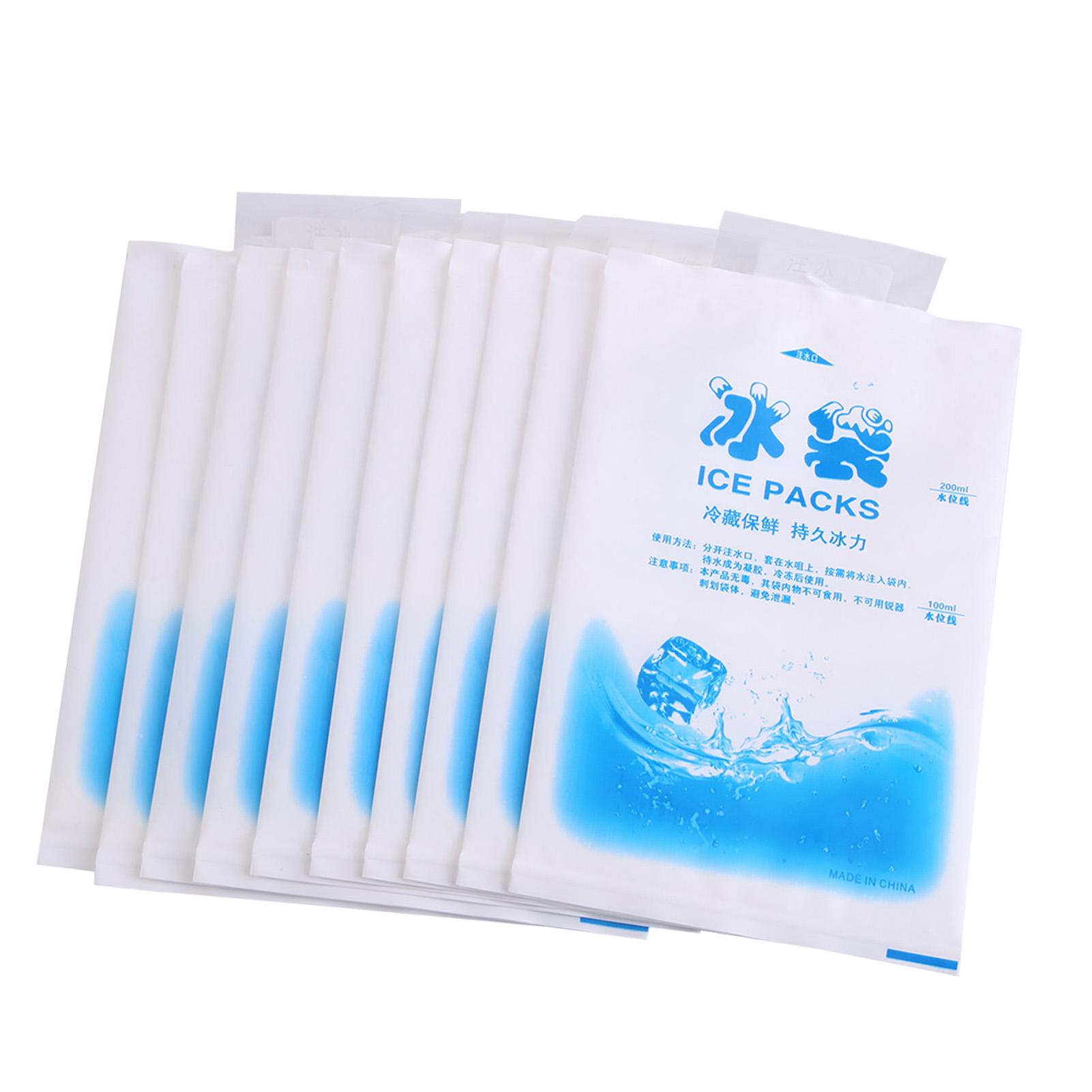 

Замораживаемый многоразовый пакет с холодным льдом и гелем для пикника, для хранения продуктов, сумка-холодильник (200мл)