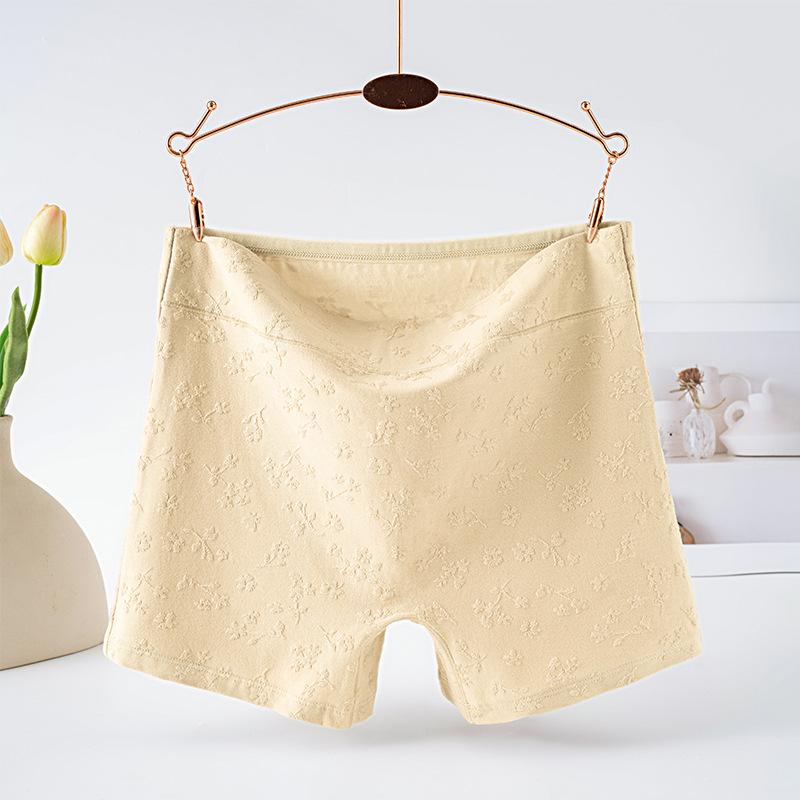 Lady Spring and Autumn Year Marriage Pure Cotton Breathable Comfortable Red Flat Angle Underwear