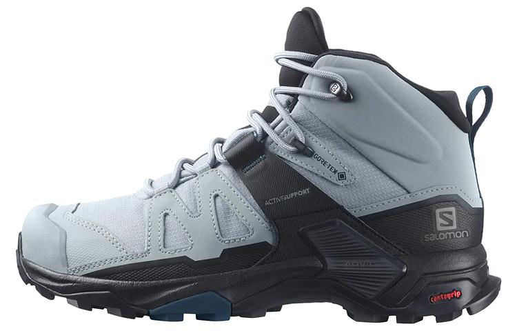 Salomon Wmns X Ultra 4 Mid Wide GORE-TEX  Quarry Legion Blue  38.5