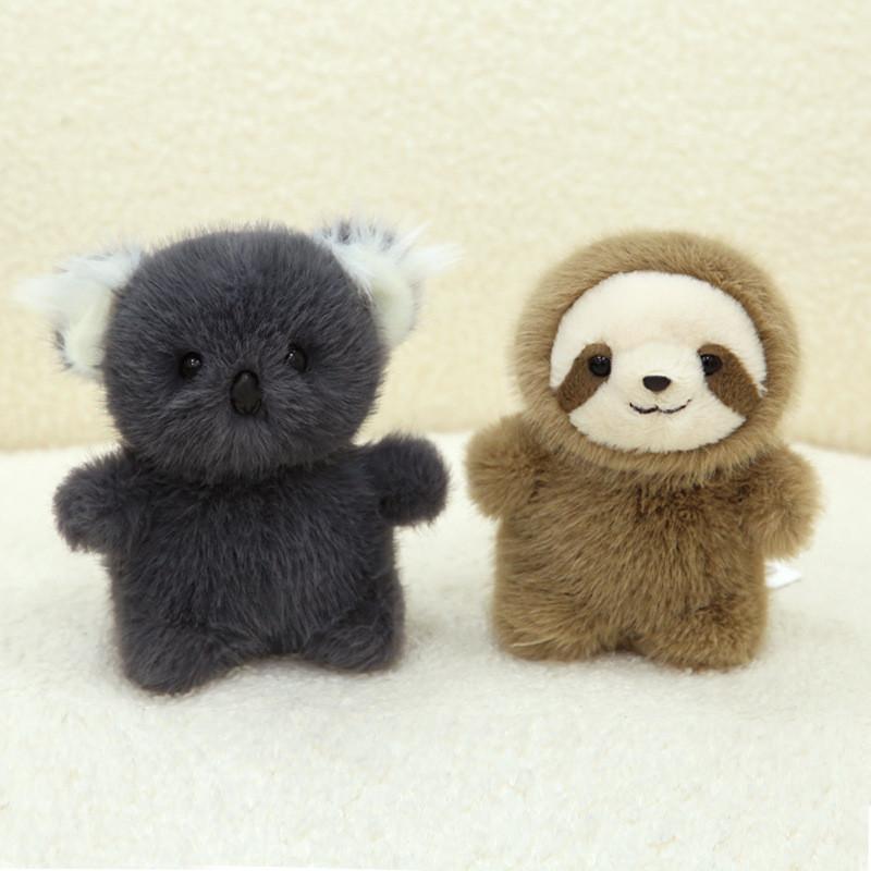 Koala Toys Plush Cartoon Animals Stuffed Dolls Backpack Keychain Pendant Gifts