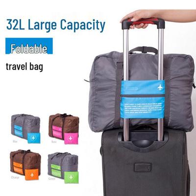Borsa Duffel Pieghevole Compatta da 32L - per Viaggi e Stoccaggio in Aereo, Disponibile in 4 Colori
