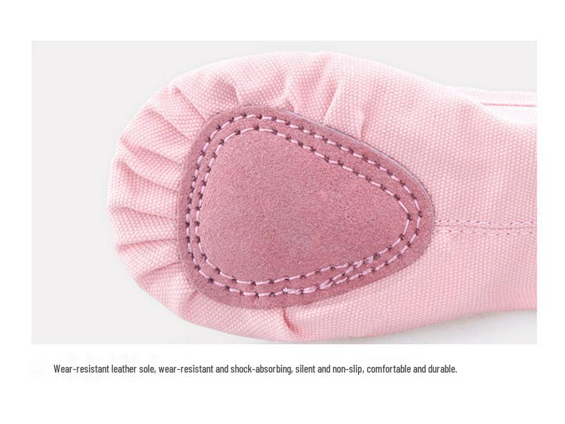 Weiche Ballet- & Yoga-Tanzschuhe für Mädchen