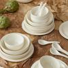 Wenlunshan Pebble Pink Ceramic Dinnerware Set
